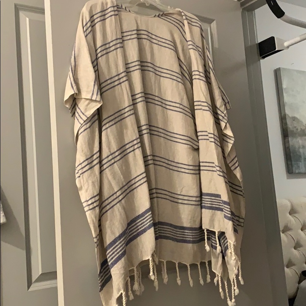 Turkish towel pool cover up